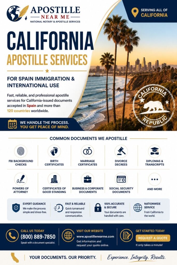California Apostille Services
